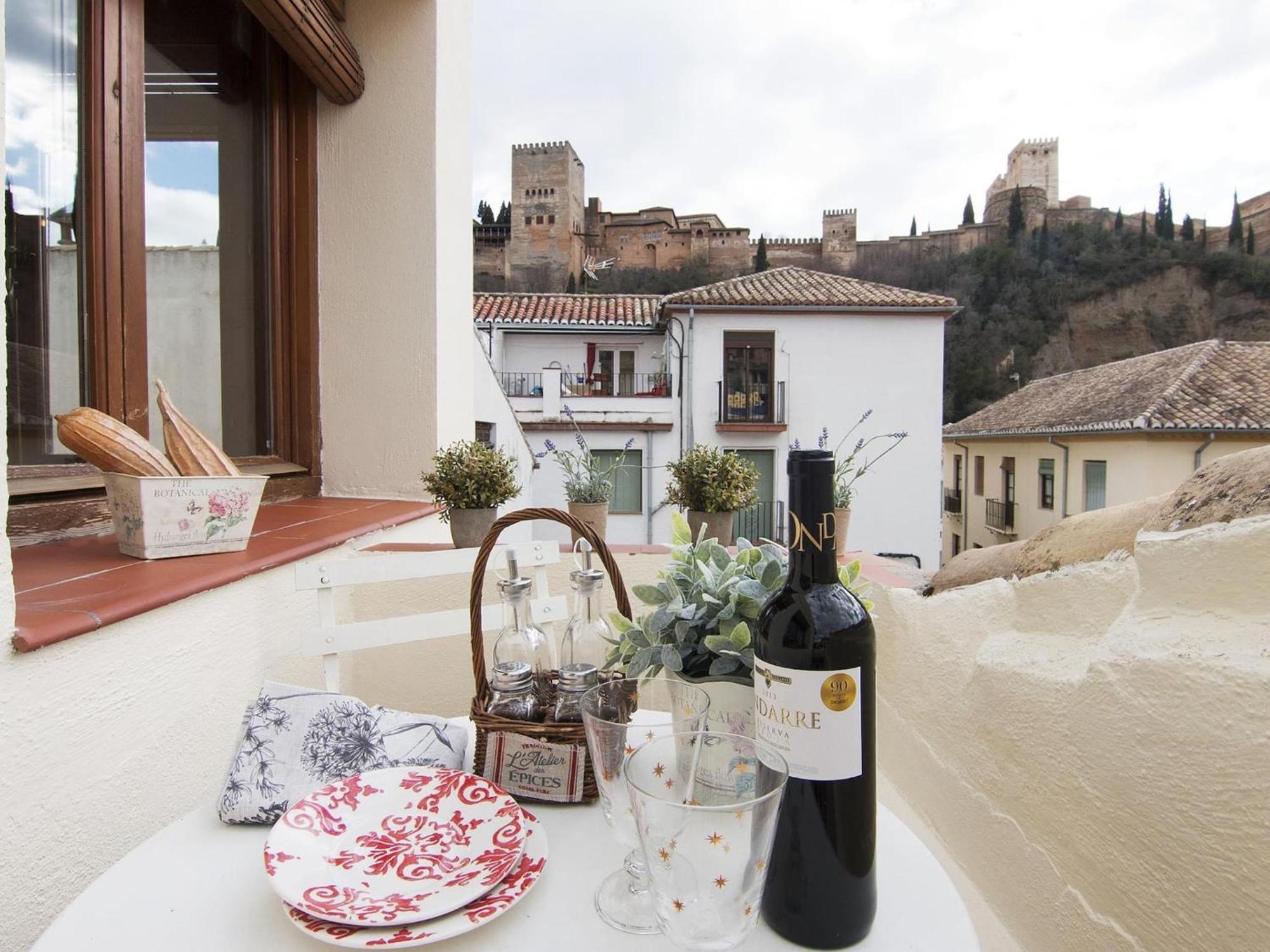 Chezmoihomes Alhambra Penthouse Granada Bagian luar foto